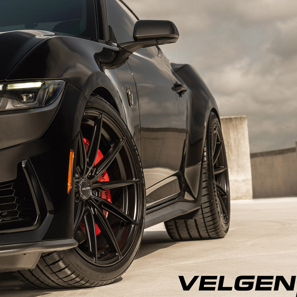 20" Velgen VF10 20x10.5 Satin Black Concave Wheels Rims Fits Dodge Durango