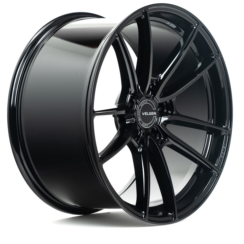 19" Velgen VF5 Gloss Black Concave Wheels Rims Fits Infiniti Q60
