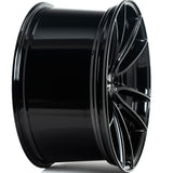 22" Velgen VF5 Gloss Black 22x10.5 Wheels Rims Fits Ford Explorer ST