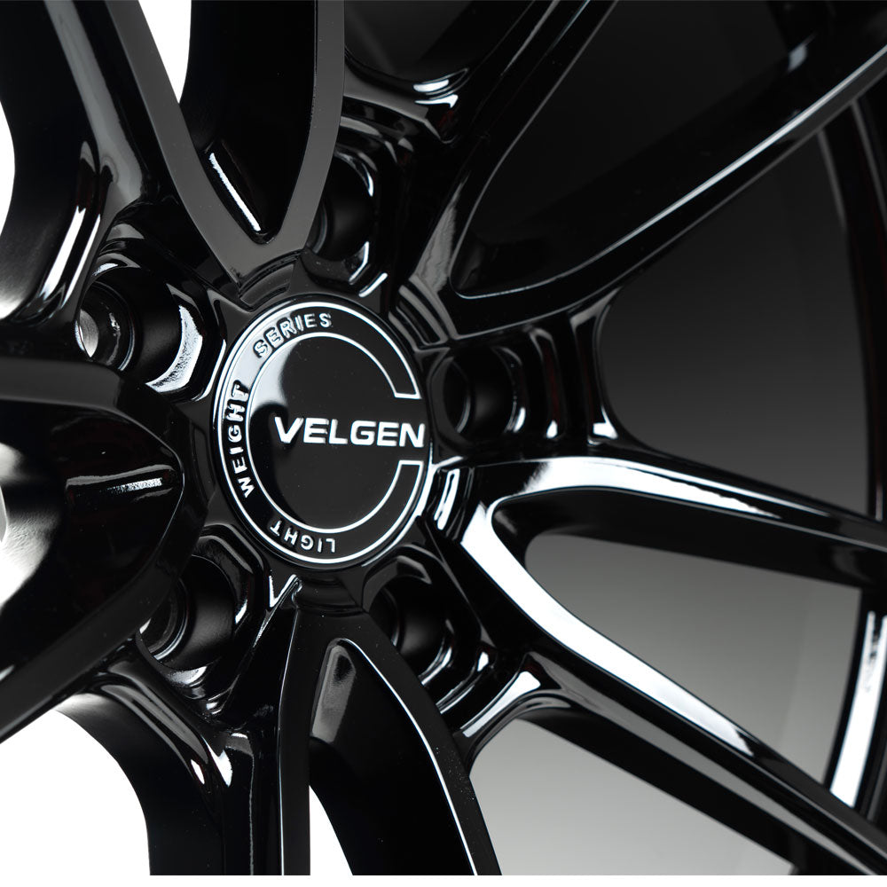 20" Velgen VF5 Black 20x9 20x10.5 Forged Concave Wheels Rims Fits Tesla Model 3