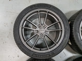 20" Velgen VF5 Grey Forged Concave Wheels Rims Michelin Tires Fits Ford Mustang