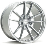 19" Velgen VF5 Gloss Silver 19x10 19x11 Concave Wheels Rims Fits Ford Mustang
