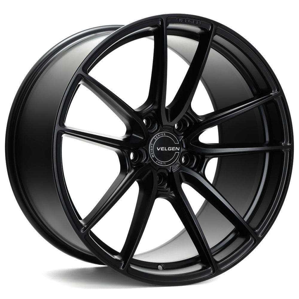 19" Velgen VF5 Satin Black 19x9.5 19x10.5 Wheels Rims Fits Lexus RC300 RC350