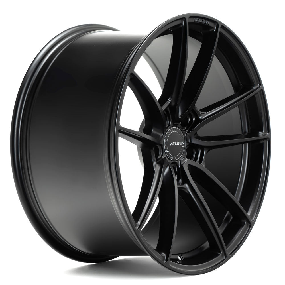 19" Velgen VF5 Satin Black 19x9.5 19x10.5 Concave Wheels Rims Fits Kia Stinger