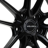 19" Velgen VF5 Satin Black Concave Wheels Rims Fits Lexus IS250 IS350