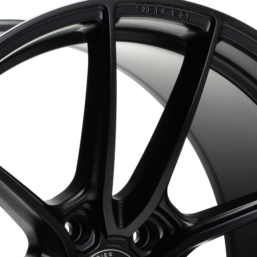 19" Velgen VF5 Satin Black Concave Wheels Fits Lexus IS200 IS250 IS350