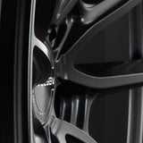 19" Velgen VF5 Satin Black Concave Wheels Fits Hyundai Genesis Coupe