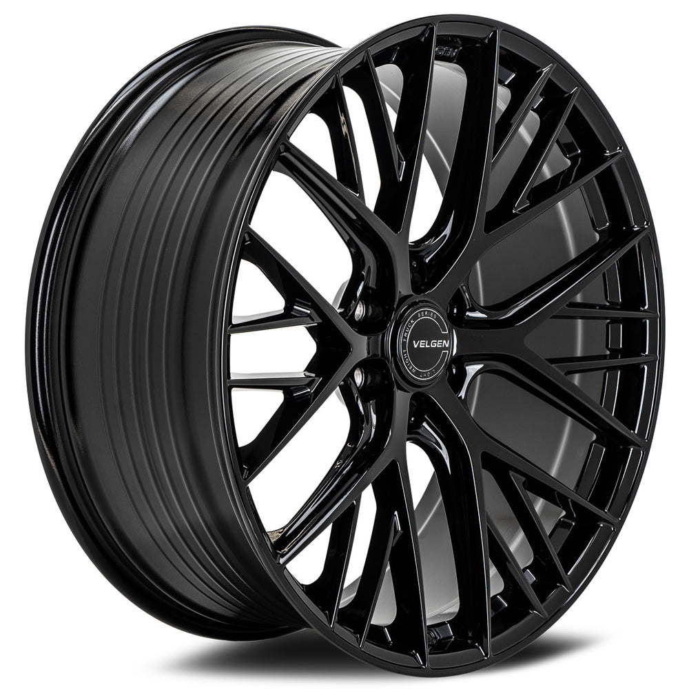 22" Velgen VFF-12 Black Forged Wheels Rims Fits 2015-2023 Cadillac Escalade
