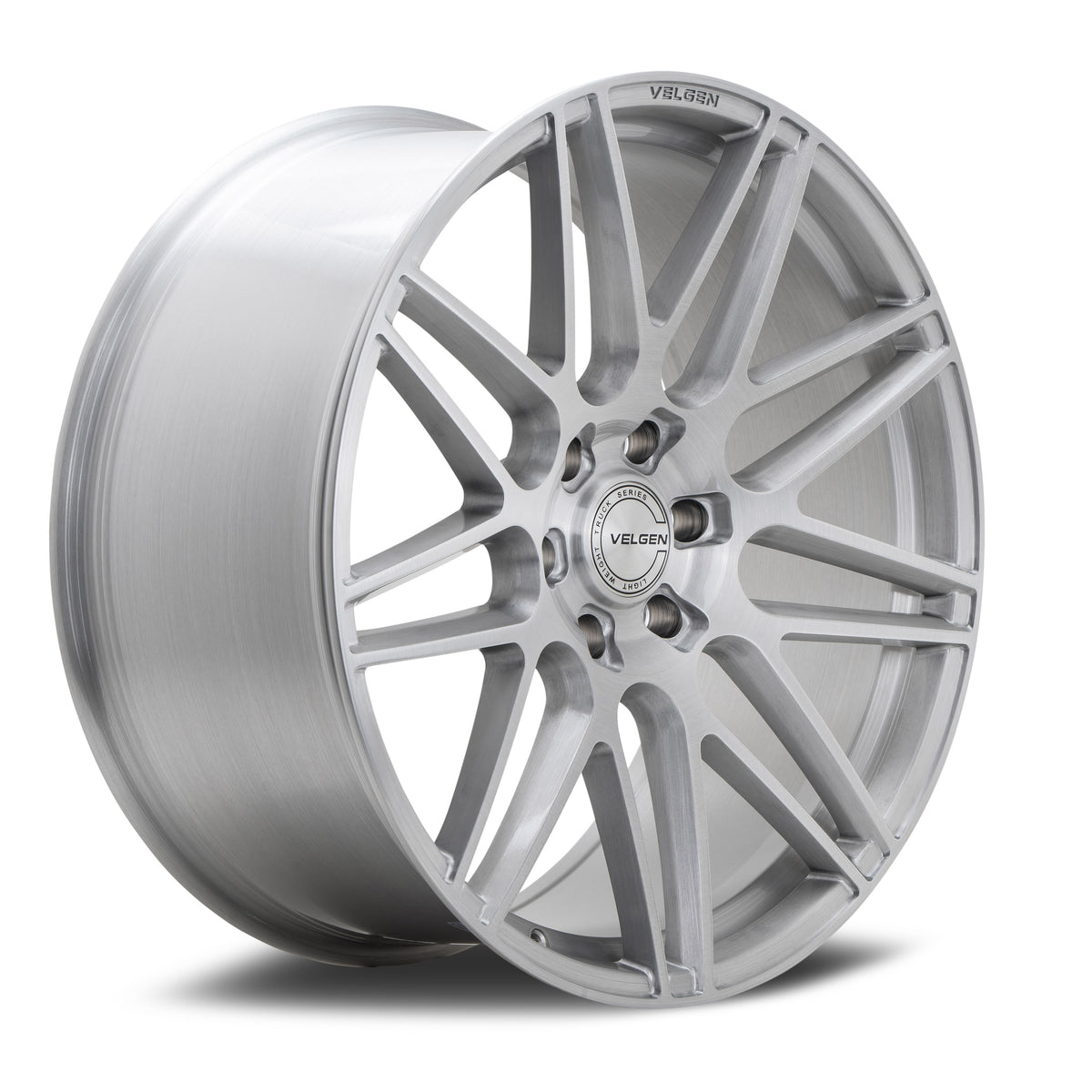 24" Velgen VFF9 Brushed 24x10 Concave Wheels Rims Fits Ford F150
