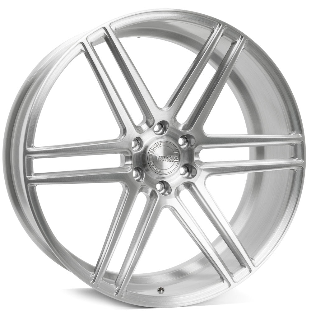 24" Velgen VFT6 Silver 24x10 Forged Concave Wheels Rims Fits Lincoln Mark LT
