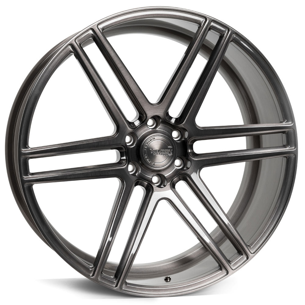 24" Velgen VFT6 Grey 24x10 Forged Concave Wheels Rims Fits Lincoln Mark LT