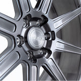 20" Velgen VFT8 Black 20x10 Forged Concave Wheels Rims Fits Lincoln Mark LT