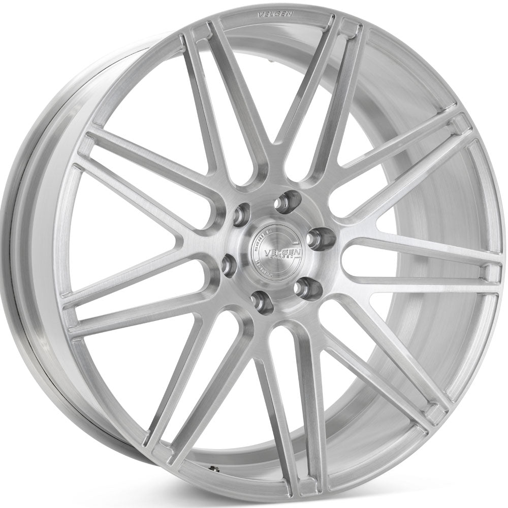 24" Velgen VFT9 Silver 24x10 Forged Concave Wheels Rims Fits Chevrolet Suburban
