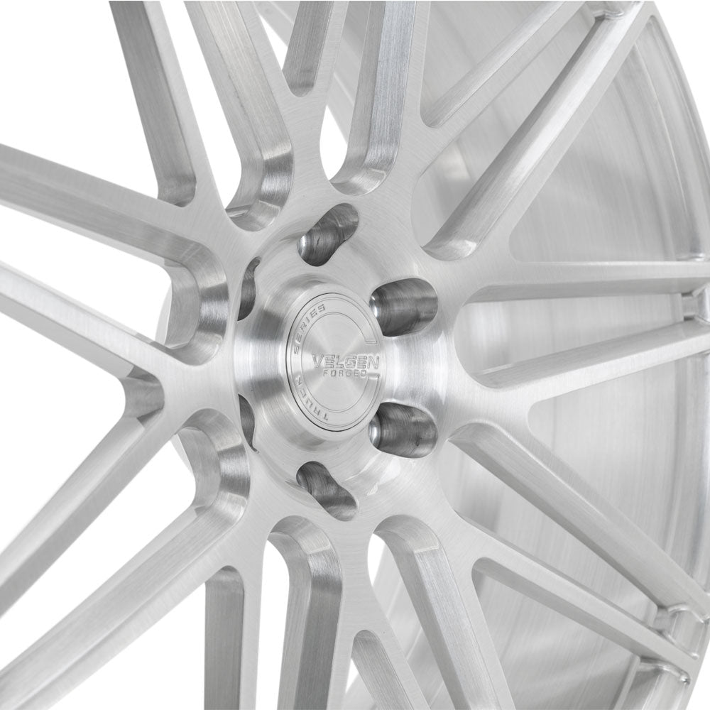 24" Velgen VFT9 Silver 24x10 Forged Concave Wheels Rims Fits Chevrolet Suburban