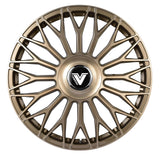 Vertini Luxury VL1 22x9 22x10.5 Brushed Dual Bronze Wheels
