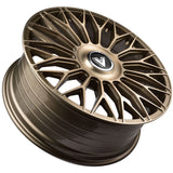 Vertini Luxury VL1 22x9 22x10.5 Brushed Dual Bronze Wheels