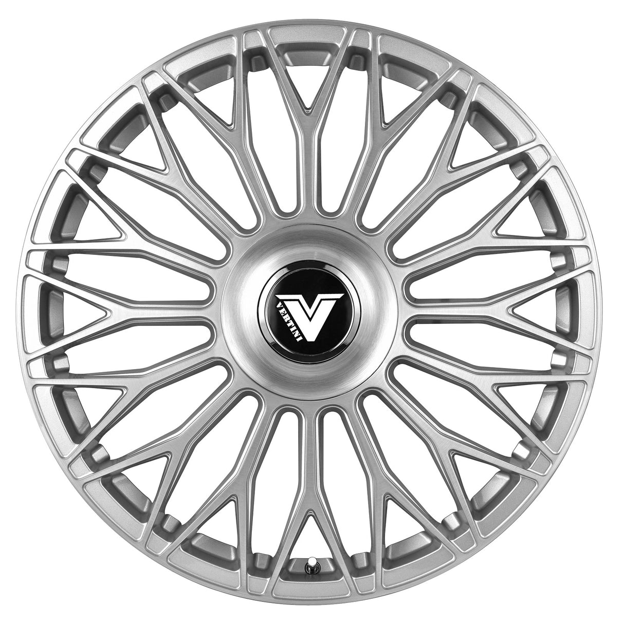 Vertini Luxury VL1 22x9 22x9 Brushed Silver Wheels