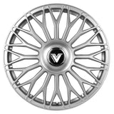 Vertini Luxury VL1 22x9 22x9 Brushed Silver Wheels