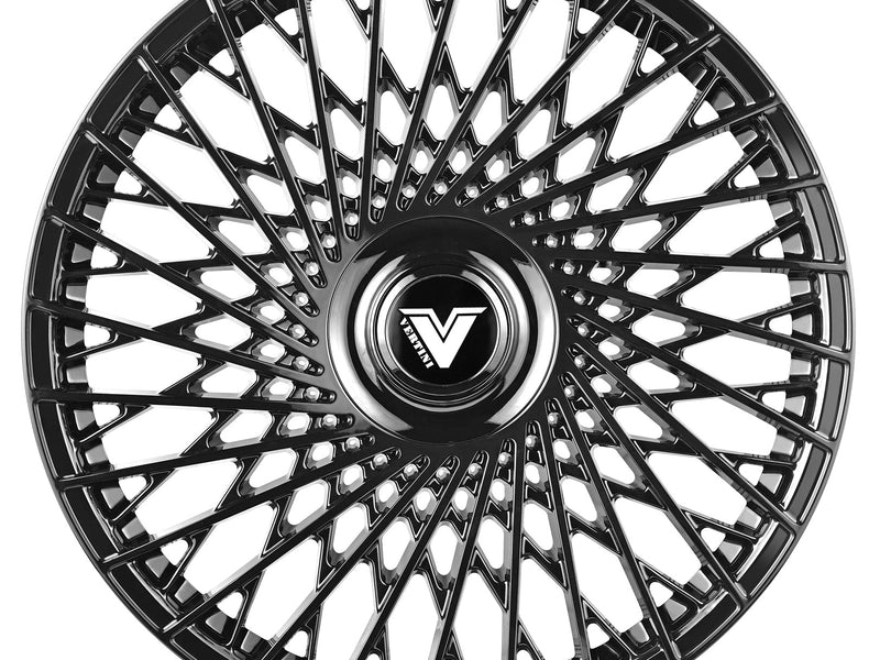 Vertini Luxury VL2 24x10 24x10 Gloss Black Wheels