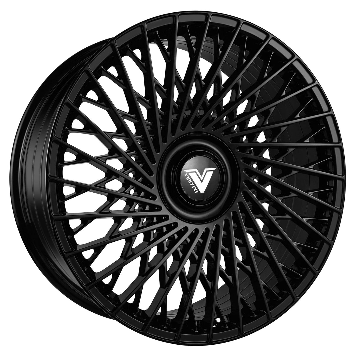 Vertini Luxury VL2 24x10 24x10 Gloss Black Wheels
