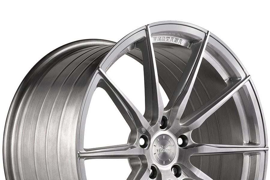 19" VERTINI RF1.1 19X8.5 TITANIUM FORGED CONCAVE WHEELS RIMS FITS ACURA TL