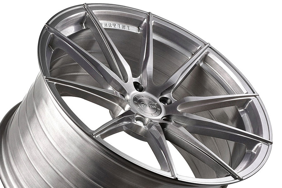 19" VERTINI RF1.1 19X8.5 TITANIUM FORGED CONCAVE WHEELS RIMS FITS AUDI C6 A6