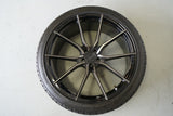 22" VERTINI RF1.2 BLACK FLOW FORM CONCAVE WHEELS RIMS FITS JAGUAR F-PACE