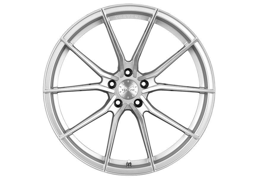 20" VERTINI RF1.2 FORGED 20X9 SILVER CONCAVE WHEELS RIMS FITS AUDI C6 A6