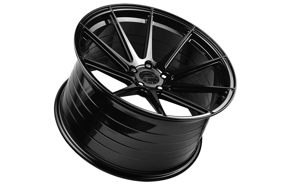 19" VERTINI RF1.3 GLOSS BLACK FORGED CONCAVE WHEELS RIMS FITS PONTIAC G8 GT