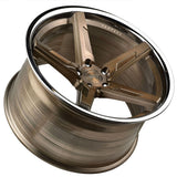 20" Vertini RFS1.7 Bronze 20x9 Rims Wheels Fits Audi TT TTS