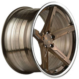 20" Vertini RFS1.7 Bronze 20x9 Rims Wheels Fits Audi TT TTS