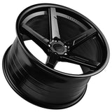 20" Vertini RFS1.7 Black 20x9 20x10 Forged Wheels Rims Fits Tesla Model 3