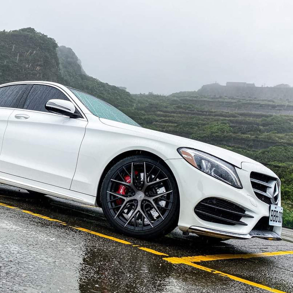 20" Vertini RFS2.1 Black Forged Concave Wheels Rims Fits Mercedes SL 500 55 63