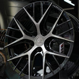 20" Vertini RFS2.1 Black Forged Concave Wheels Rims Fits Mercedes SL 500 55 63