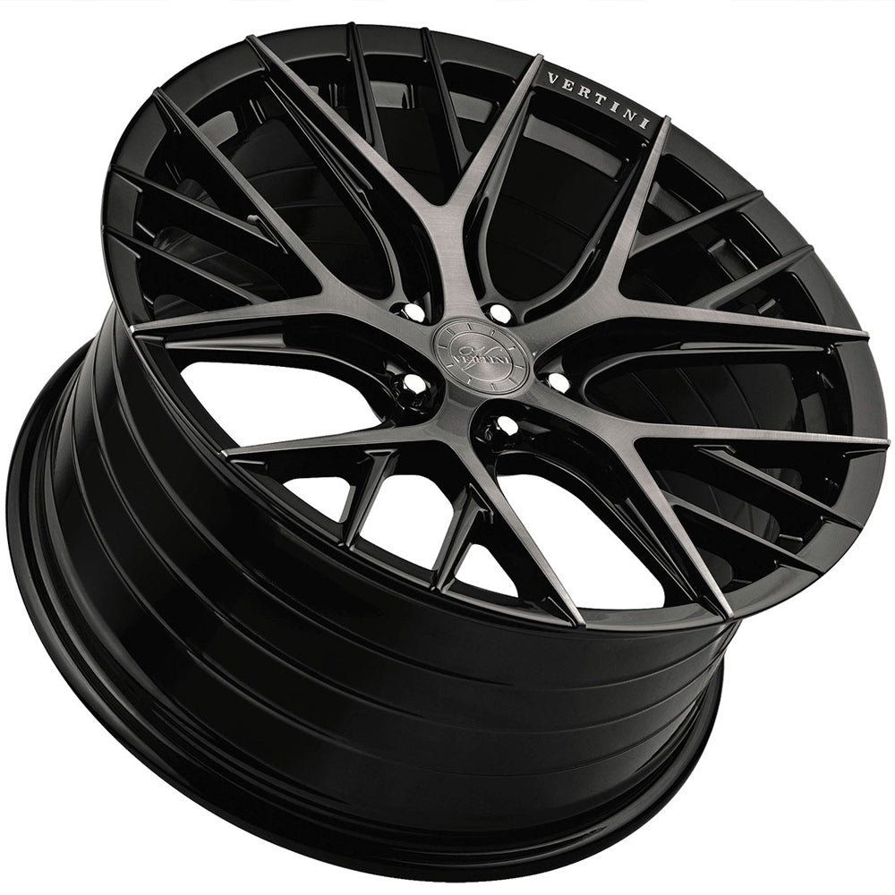 20" Vertini RFS2.1 Black Forged Concave Wheels Rims Fits Mercedes SL 500 55 63