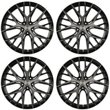 20" Vertini RFS2.1 Black Forged Concave Wheels Rims Fits Mercedes SL 500 55 63