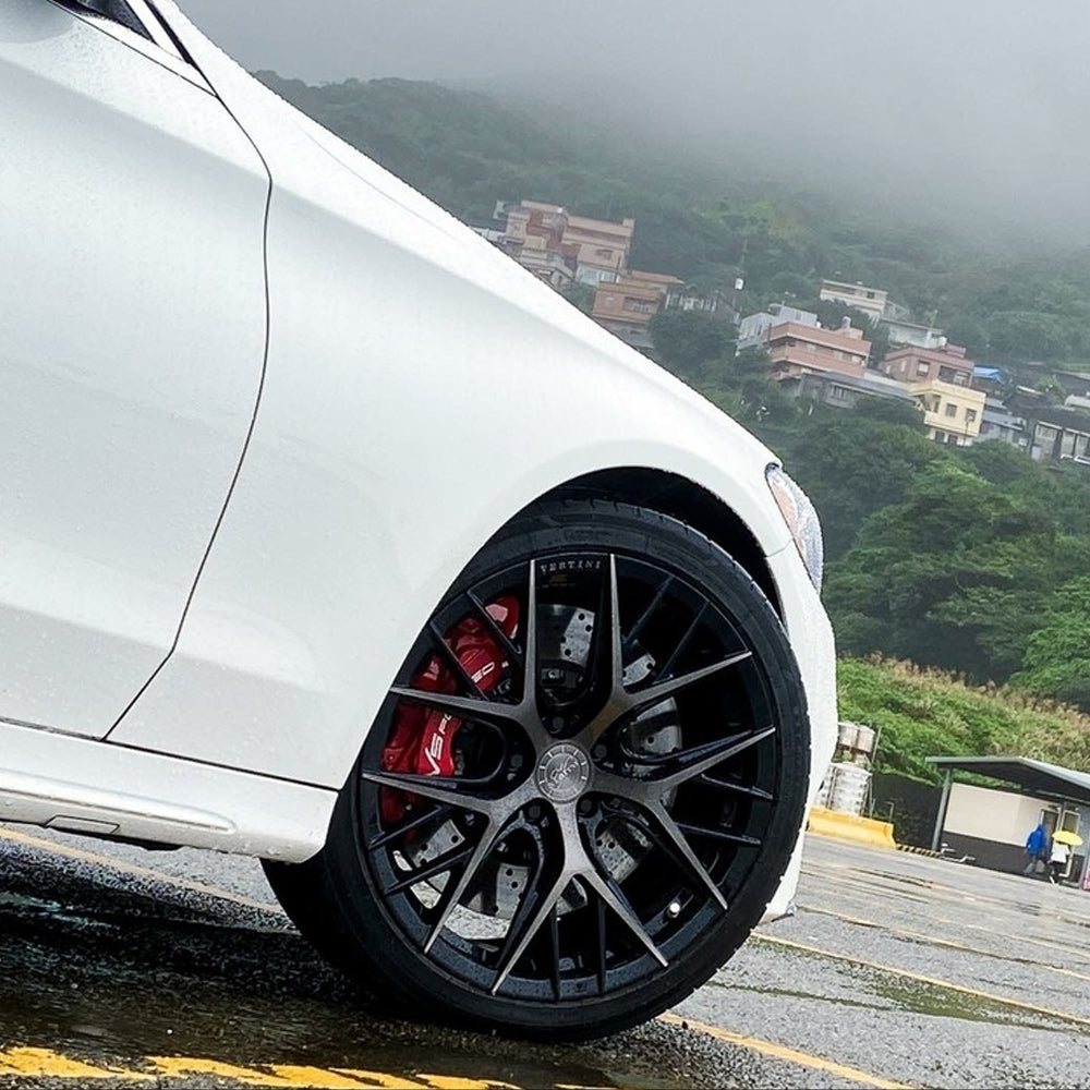20" Vertini RFS2.1 Black Forged Concave Wheels Rims Fits Mercedes SL 500 55 63