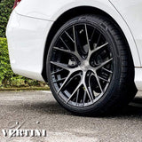 20" Vertini RFS2.1 Black Forged Concave Wheels Rims Fits Mercedes SL 500 55 63