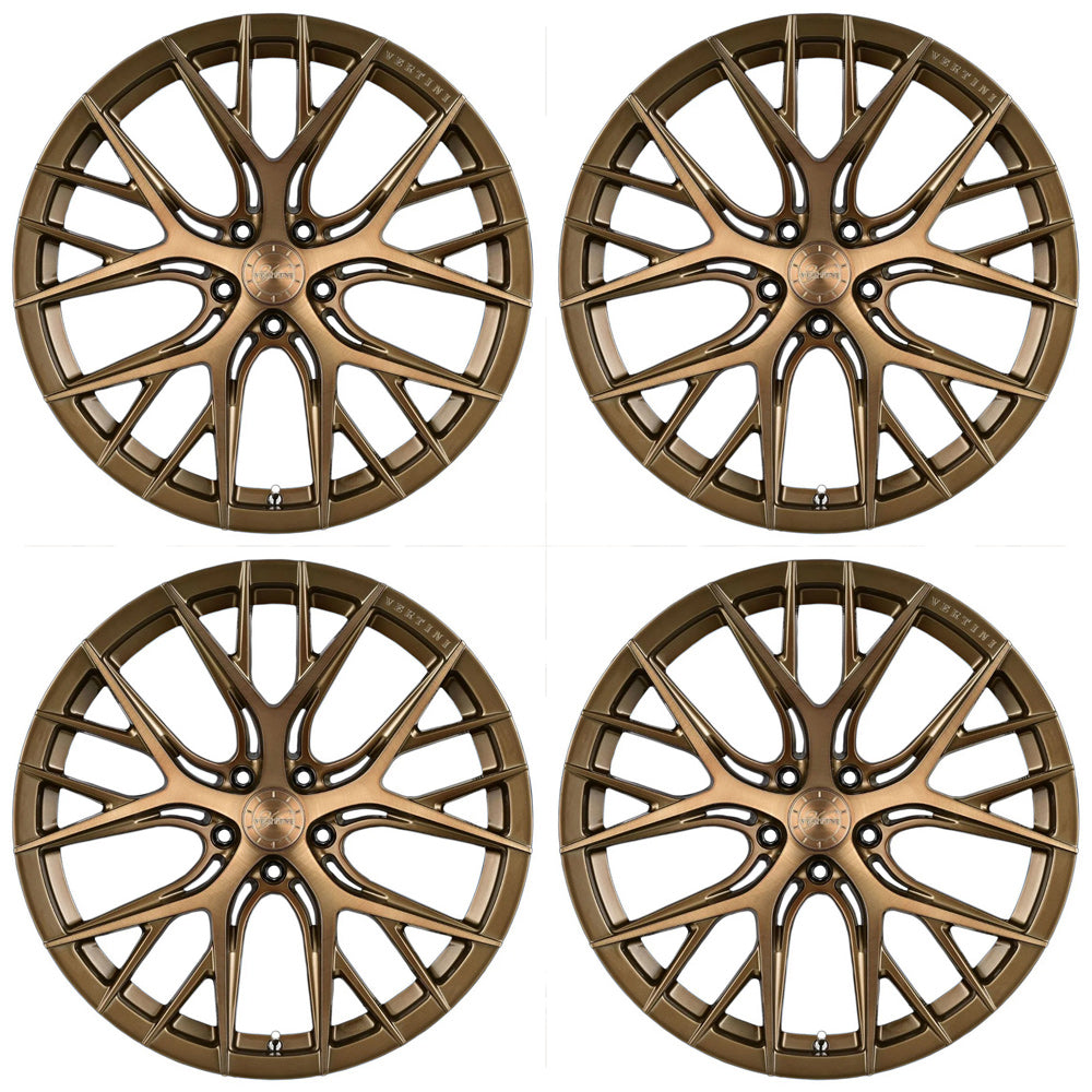 20" Vertini RFS2.1 Bronze Forged Concave Wheels Rims Fits BMW F06 F12 F13