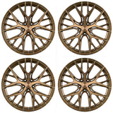 20" Vertini RFS2.1 Bronze Forged Concave Wheels Rims Fits BMW F06 F12 F13
