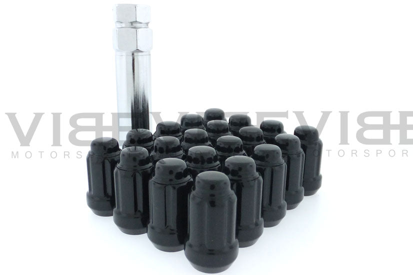 Black Spline Lug Nuts 14x1.5