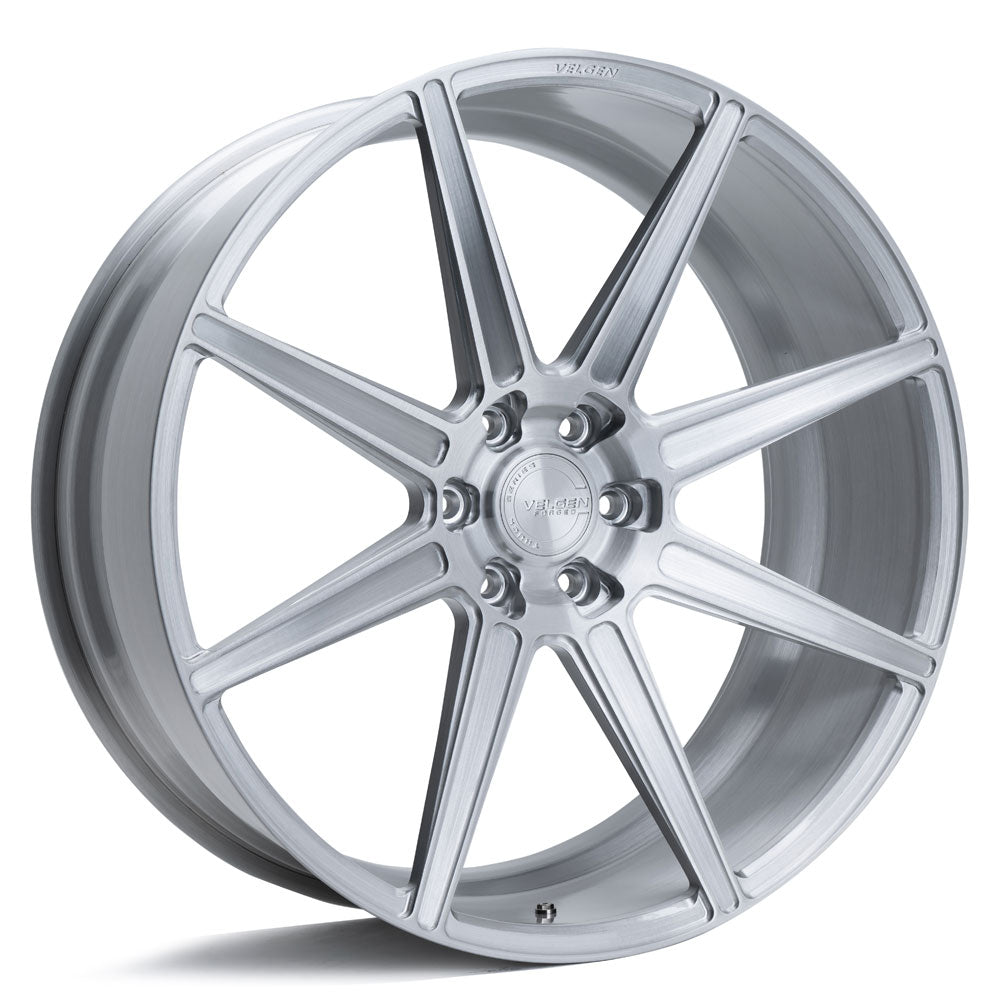 24" Velgen VFT8 Silver 24x10 Forged Concave Wheels Rims Fits Lincoln Mark LT