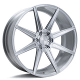 24" Velgen VFT8 Silver 24x10 Forged Concave Wheels Rims Fits Lincoln Mark LT