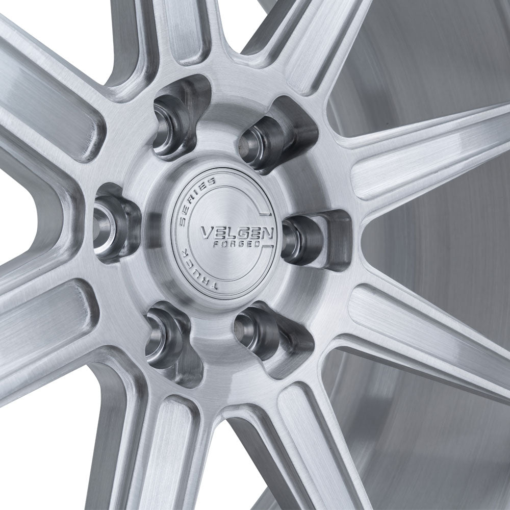 24" Velgen VFT8 Silver 24x10 Forged Concave Wheels Rims Fits Lincoln Mark LT