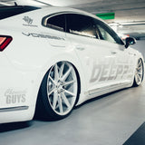 19" Vossen VFS-1 Silver 19x9 Forged Concave Wheels Rims Fits Volkswagen CC