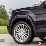21" Vossen VFS-2 Silver 21x9 21x11 Forged Concave Wheels Rims Fits Porsche Macan