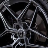 20" HRE FF11 Silver 20x9 20x10.5 Wheels Rims Fits Mercedes CLS400 CLS550 CLS63