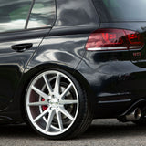19" Vossen VFS-1 Silver 19x9 Forged Concave Wheels Rims Fits Volkswagen CC