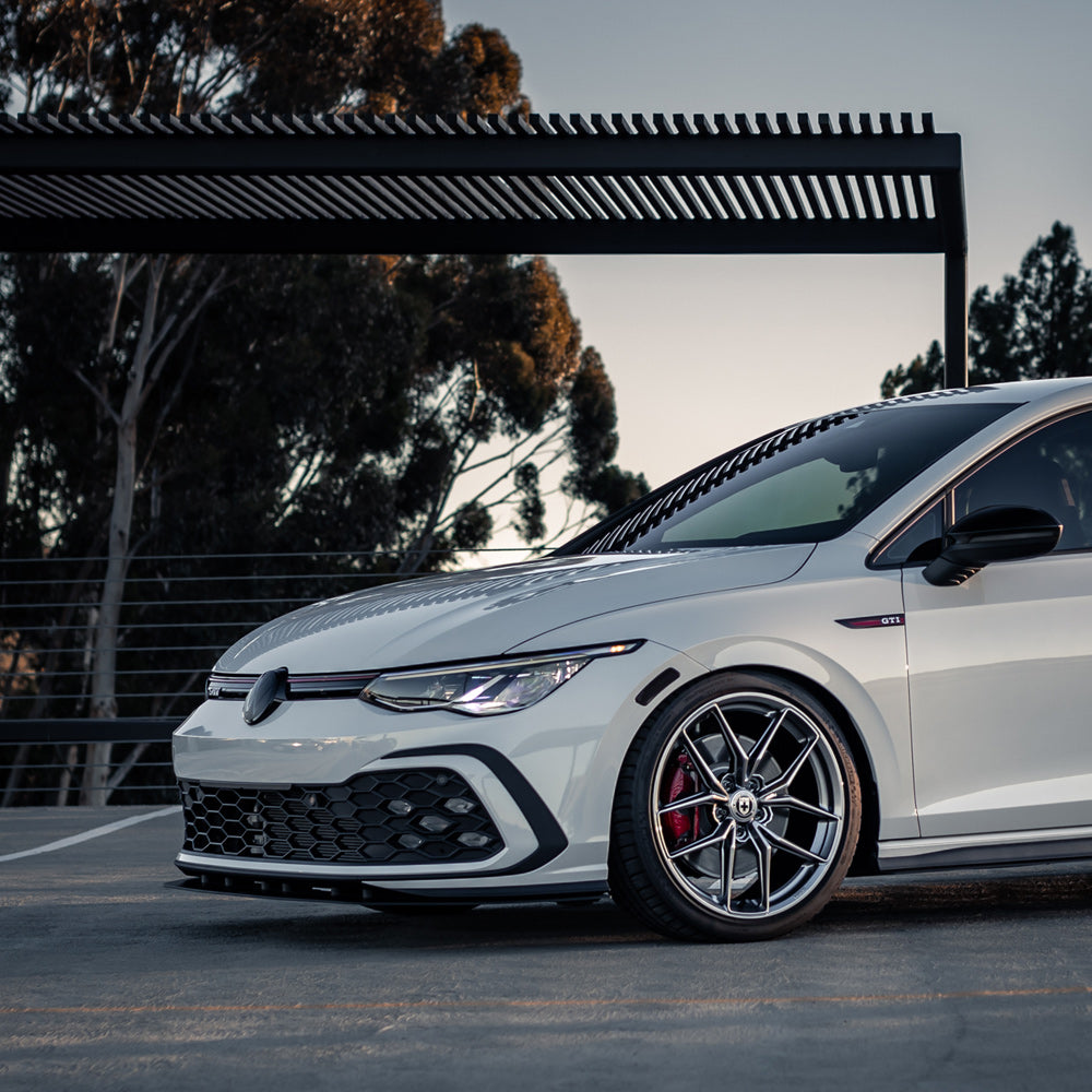 19" HRE FF21 Silver Forged Concave Wheels Rims Fits Volkswagen MK8 Golf R GTI