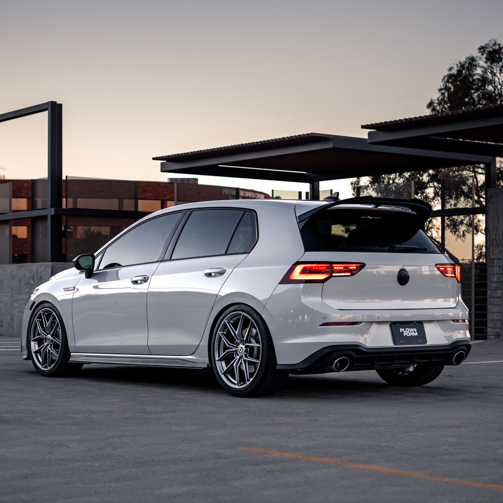 19" HRE FF21 Silver Forged Concave Wheels Rims Fits Volkswagen MK8 Golf R GTI